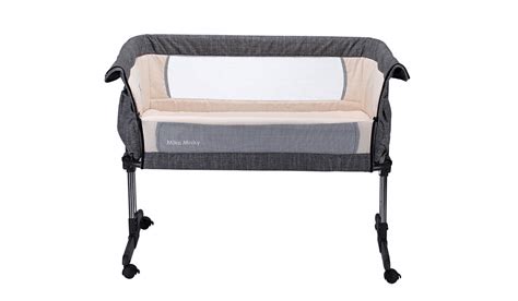 A bedside crib that attaches to the parent&x27;s bed for safe co-sleeping with the baby. . Mika micky bassinet